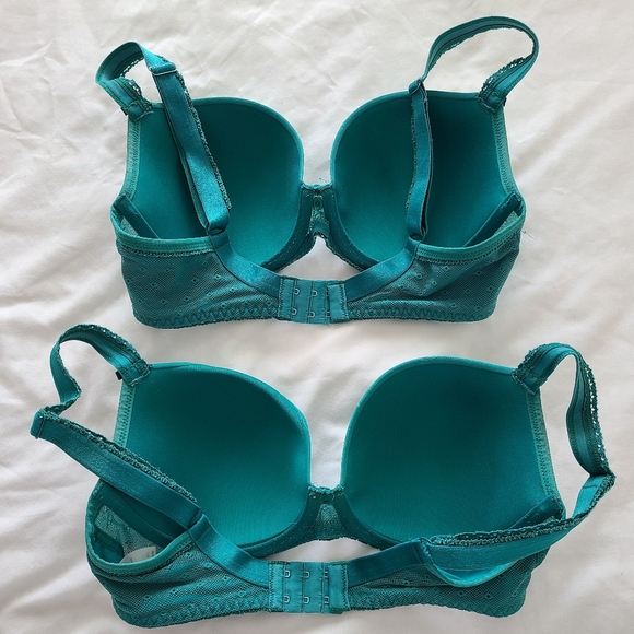 2x Freya Underwired Moulded Plunge Bra (UK size: 30F) - Picture 4 of 13